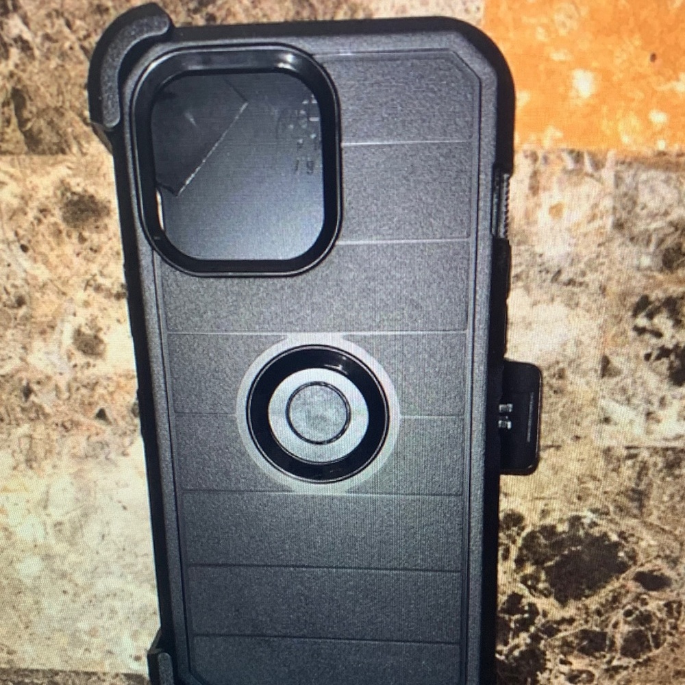 Hello Kitty Black Rugged Phone Case